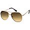 Pack of 12 Tinted Gold Rim Aviator