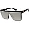 Pack of 12 Exposed Lenses Rectangle Sunglasses