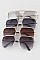 Pack of 12 Stamped Aviator Sunglasses