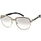 Pack of 12 Metal Detailed Square Sunglasses