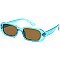 Pack of 12 Trendy Classic Rectangular Frame Sunglasses