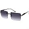 Pack of 12 Basic Rimless Square Sunglasses