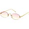 Pack of 12 Vintage Rimless Round Sunglasses