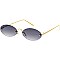 Pack of 12 Vintage Rimless Round Sunglasses