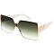 Pack of 12 Oversize Square Fashion Sunglasses Set