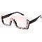 Pack of 12 Fancy Jewel Half Lined Shield Sunglasses