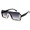 Pack of 12 Fancy Jewel Half Lined Shield Sunglasses