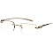 Pack of 12 Snake Temples Rimless Sunglasses Set