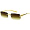 Pack of 12 Snake Temples Rimless Sunglasses Set