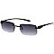 Pack of 12 Snake Temples Rimless Sunglasses Set