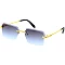 Pack of 12 RIMLESS RETRO UNISEX SUNGLASSES SET