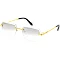 Pack of 12 RIMLESS RETRO UNISEX SUNGLASSES SET