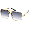 Pack of 12 Square Pilot Unisex Sunglasses Set