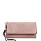 CHIC FAUX LEATHER PHONE ORGANIZER FASHION SLING WALLET WITH WRISTLET JYWDX-0006