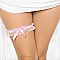 FASHIONABLE LACE GARTER BELT W/ BOW SLWED1