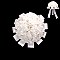 LARGE PEARLS GAUDY WEDDING BOUQUET SLWED9389