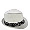 Paper Straw Fedora Hat