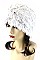 Pack of 12 Faux Fur Wrap Scarves Headwraps
