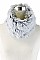 Pack of 12 Faux Fur Wrap Scarves Headwraps
