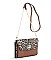 MODERN LEOPARD PRINT CROSSBODY BAG