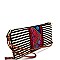 Aztec & Stripe Print Versatile Organizer Cross Body  MH-WLS55358