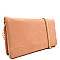 Soft Leather Versatile Crossbody Wallet