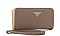 STYLISH PLAIN LOGO ACCENT WALLET