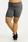 PACK OF 6 PIECES LADIES COTTON 15" OUTSEAM SHORTS PLUS SIZE MUWP4003X