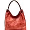 Brushed Texture Rustic Single Strap Hobo MH-WS19175