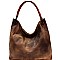 Brushed Texture Rustic Single Strap Hobo MH-WS19175