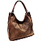 Brushed Texture Rustic Single Strap Hobo MH-WS19175