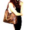 Brushed Texture Rustic Single Strap Hobo MH-WS19175