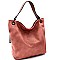 Brushed Texture 2 Tone Rustic Medium Hobo MH-WS19176