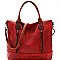 Brushed Texture 2 Way Multi Pocket Tote  MH-0WS19177