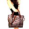 Brushed Texture 2 Way Multi Pocket Tote  MH-0WS19177