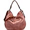 Stylish Brushed Texture 2-Way Multi Pocket Hobo MH-WS19507