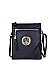 Stylish Hardware Logo Accent Multi Compartment Crossbody Bag JYWU-022-L