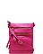 STYLISH FAUX LEATHER MULTI POCKET FASHION CROSSBODY BAG JYWU-078