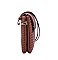 FASHION LEATHER CRISS CROSSED DESIGN CROSSBODY BAG