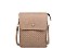 FASHION LEATHER CRISS CROSSED DESIGN CROSSBODY BAG
