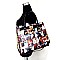 Padlock Accented Tote Magazine Print