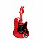 Guitar Shaped Bluetooth Speaker Cross Body - Shoulder Bags With Multimedia Player Radio