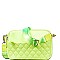 TRENDY FASHION STITCHED CANVAS CROSSBODY BAG  JYXB-1706