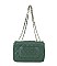 CHIC QUILTED STITCHING DESIGN CROSSBODY BAG