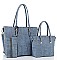 3 IN 1 FASHION TOTE BAG AND CLUTCH SET