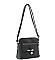 FASHION PLAIN KNOT POST CROSSBODY BAG