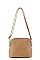 FASHION PLAIN KNOT POST CROSSBODY BAG