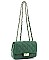 QUILTED SMOOTH STITCH CROSSBODY BAG