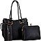 Jewel-Top Cross Body 3 in 1 Tote Value Set