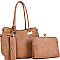 Jewel-Top Cross Body 3 in 1 Tote Value Set
